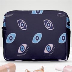 Eyes Evil Eye Blue Pattern Make Up Pouch (large) by artworkshop