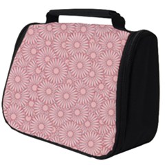 Flora Flowers Pattern Design Pink Spring Nature Full Print Travel Pouch (big) by artworkshop