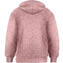 Flora Flowers Pattern Design Pink Spring Nature Kids  Zipper Hoodie Without Drawstring View2