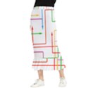 Arrows Direction Productionplanning Maxi Fishtail Chiffon Skirt View1