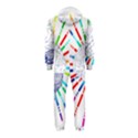 Brain Icon Star Biology Abstract Hooded Jumpsuit (Kids) View2