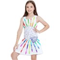 Brain Icon Star Biology Abstract Kids  Lightweight Sleeveless Dress View1