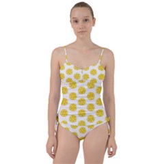 Fruit Food Juicy Organic Yellow Sweetheart Tankini Set