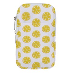 Fruit Food Juicy Organic Yellow Waist Pouch (large) by Wegoenart