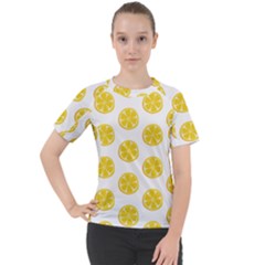 Fruit Food Juicy Organic Yellow Women s Sport Raglan Tee