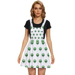 Aliens Ufo Fantasy Pattern Apron Dress by Wegoenart