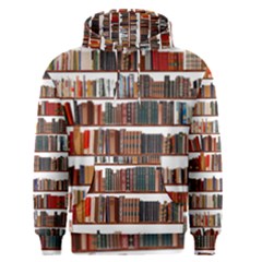 Books Shelves Bookshelves Bookcase 634 Men s Core Hoodie by Wegoenart