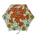 Strawberries Berry Strawberry Leaves Mini Folding Umbrellas View1