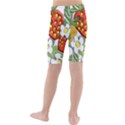 Strawberries Berry Strawberry Leaves Kids  Mid Length Swim Shorts View2