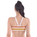 Illustration Retro Sun Sunset Vintage Graphic Plunge Bikini Top View2