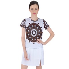 Gear Clockwork Decorative Fancy Women s Sports Top by Wegoenart