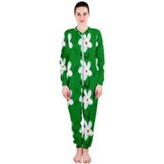 Flowers Art Pattern Floral Onepiece Jumpsuit (ladies)