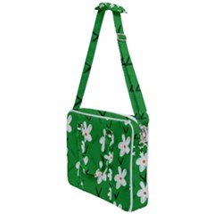 Flowers Art Pattern Floral Cross Body Office Bag by artworkshop