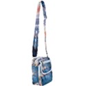 Frost Winter Morning Snow Season White Holiday Shoulder Strap Belt Bag View1