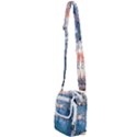 Frost Winter Morning Snow Season White Holiday Shoulder Strap Belt Bag View2