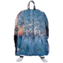 Frost Winter Morning Snow Season White Holiday Travelers  Backpack View3