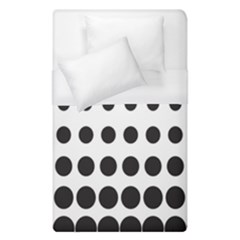 Halftone Pattern Dot Modern Retro Texture Circle Duvet Cover (single Size) by artworkshop