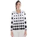 Halftone Pattern Dot Modern Retro Texture Circle Women s Windbreaker View1