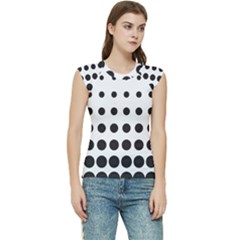 Halftone Pattern Dot Modern Retro Texture Circle Women s Raglan Cap Sleeve Tee by artworkshop