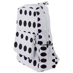 Halftone Pattern Dot Modern Retro Texture Circle Travelers  Backpack by artworkshop