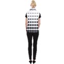 Halftone Pattern Dot Modern Retro Texture Circle Women s Button Up Vest View2