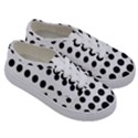 Halftone Pattern Dot Modern Retro Texture Circle Kids  Classic Low Top Sneakers View3