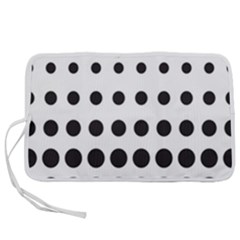 Halftone Pattern Dot Modern Retro Texture Circle Pen Storage Case (s) by artworkshop