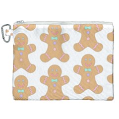 Happy Birthday Pattern Christmas Biscuits Pastries Canvas Cosmetic Bag (xxl) by artworkshop