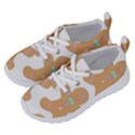 Happy Birthday Pattern Christmas Biscuits Pastries Running Shoes View2