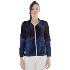 Abstract Painting Feathers Beautiful Women s Windbreaker by artworkshop