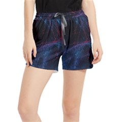 Abstract Painting Feathers Beautiful Women s Runner Shorts by artworkshop