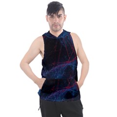 Abstract Painting Feathers Beautiful Men s Sleeveless Hoodie by artworkshop