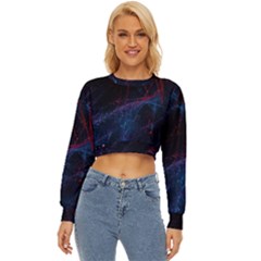 Abstract Painting Feathers Beautiful Lightweight Long Sleeve Sweatshirt