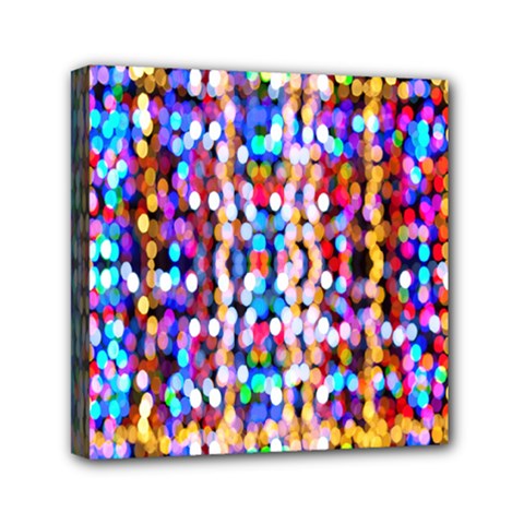 Abstract Background Blur Mini Canvas 6  X 6  (stretched) by artworkshop