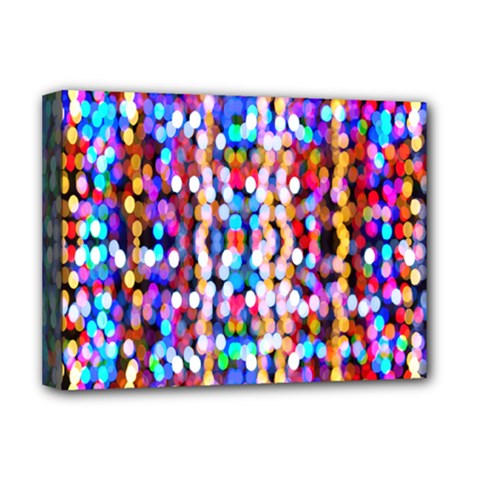 Abstract Background Blur Deluxe Canvas 16  X 12  (stretched)  by artworkshop