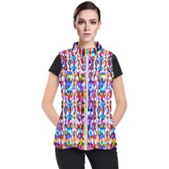 Abstract Background Blur Women s Puffer Vest by artworkshop