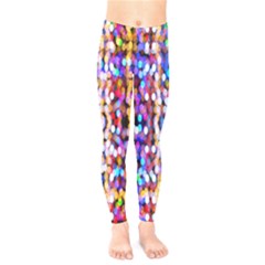 Abstract Background Blur Kids  Leggings by artworkshop