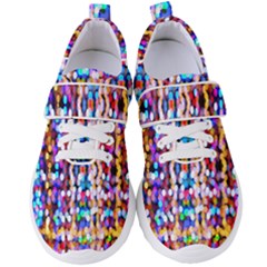 Abstract Background Blur Women s Velcro Strap Shoes by artworkshop