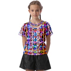 Abstract Background Blur Kids  Front Cut Tee by artworkshop