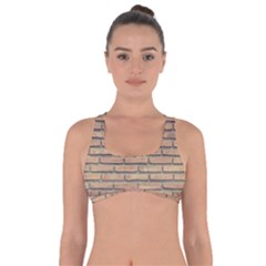 Bricks Wall Red  Got No Strings Sports Bra by artworkshop