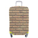 Bricks Wall Red  Luggage Cover (Medium) View1