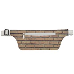 Bricks Wall Red  Active Waist Bag by artworkshop