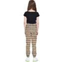 Bricks Wall Red  Kids  Elastic Waist Pants View2