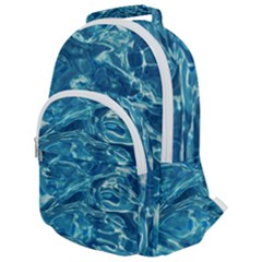 Surface Abstract Background Rounded Multi Pocket Backpack by artworkshop