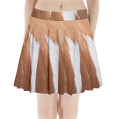 Horse Coat Animal Equine Pleated Mini Skirt by artworkshop