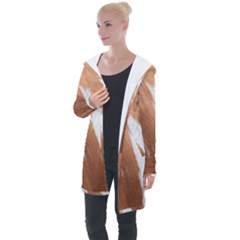 Horse Coat Animal Equine Longline Hooded Cardigan by artworkshop