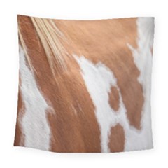 Horse Coat Animal Equine Square Tapestry (large) by artworkshop