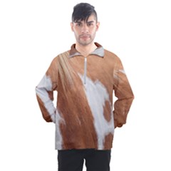 Horse Coat Animal Equine Men s Half Zip Pullover by artworkshop