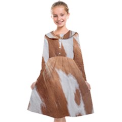 Horse Coat Animal Equine Kids  Midi Sailor Dress by artworkshop