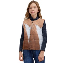 Horse Coat Animal Equine Kid s Short Button Up Puffer Vest	 by artworkshop